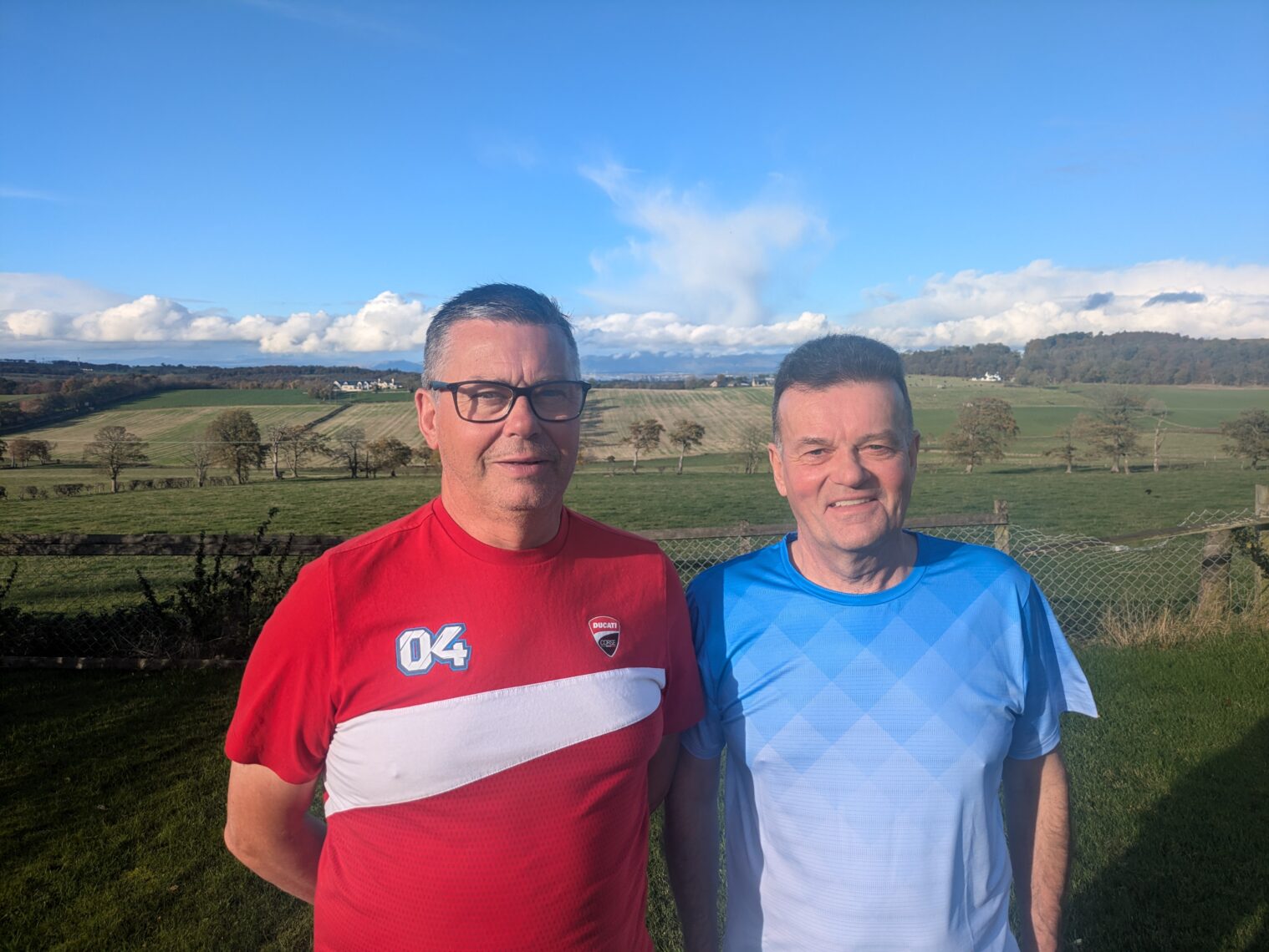 LtR Harry Wilson and Gordon Wilson 2