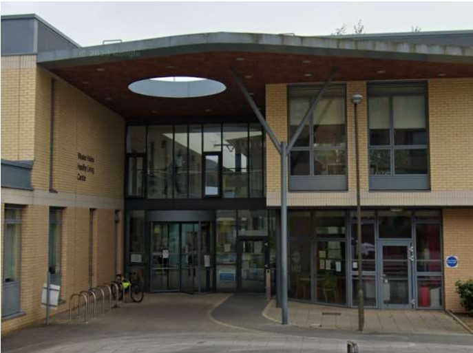 Picture of main entrance to the Wester Hailes Healthy Living Centre where the new service will be based