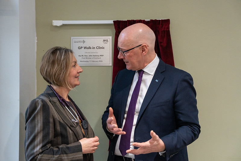John Swinney & Dr Hayley Harris