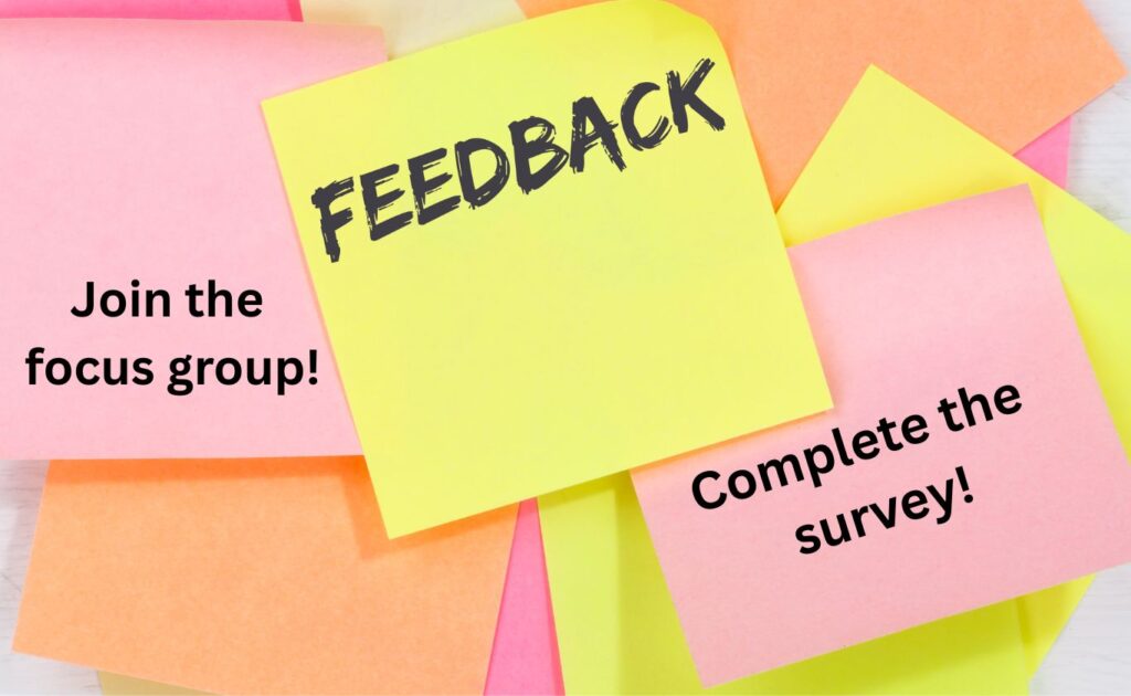 Your feedback matters